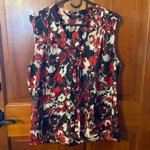 NOTATIONS SLEEVELESS TOP